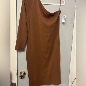 Old Navy Women's Long Sleeve Brown Dress